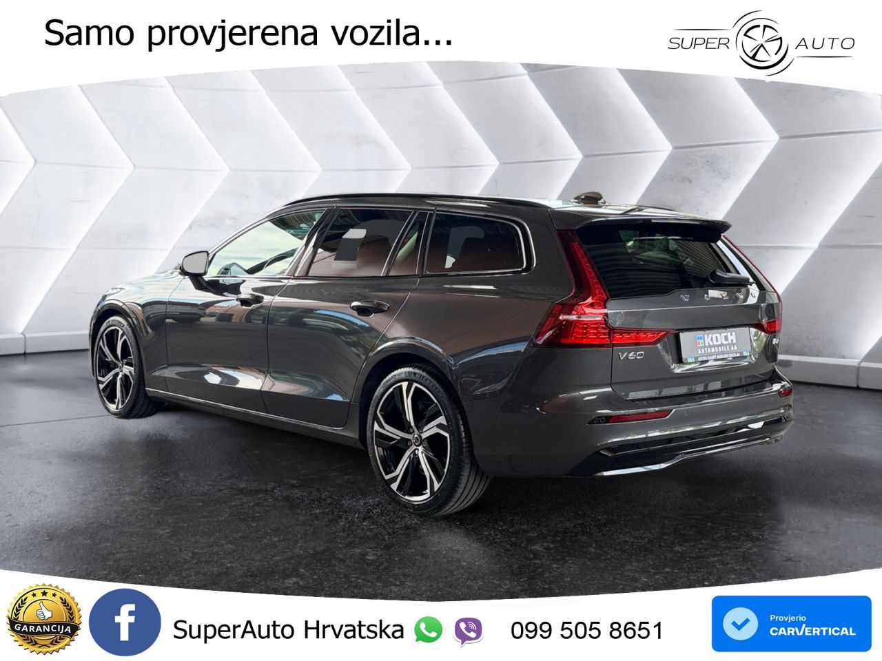 Volvo V60 2.0 B4 Benzin DCT ACC+GR SJED+360+PANO