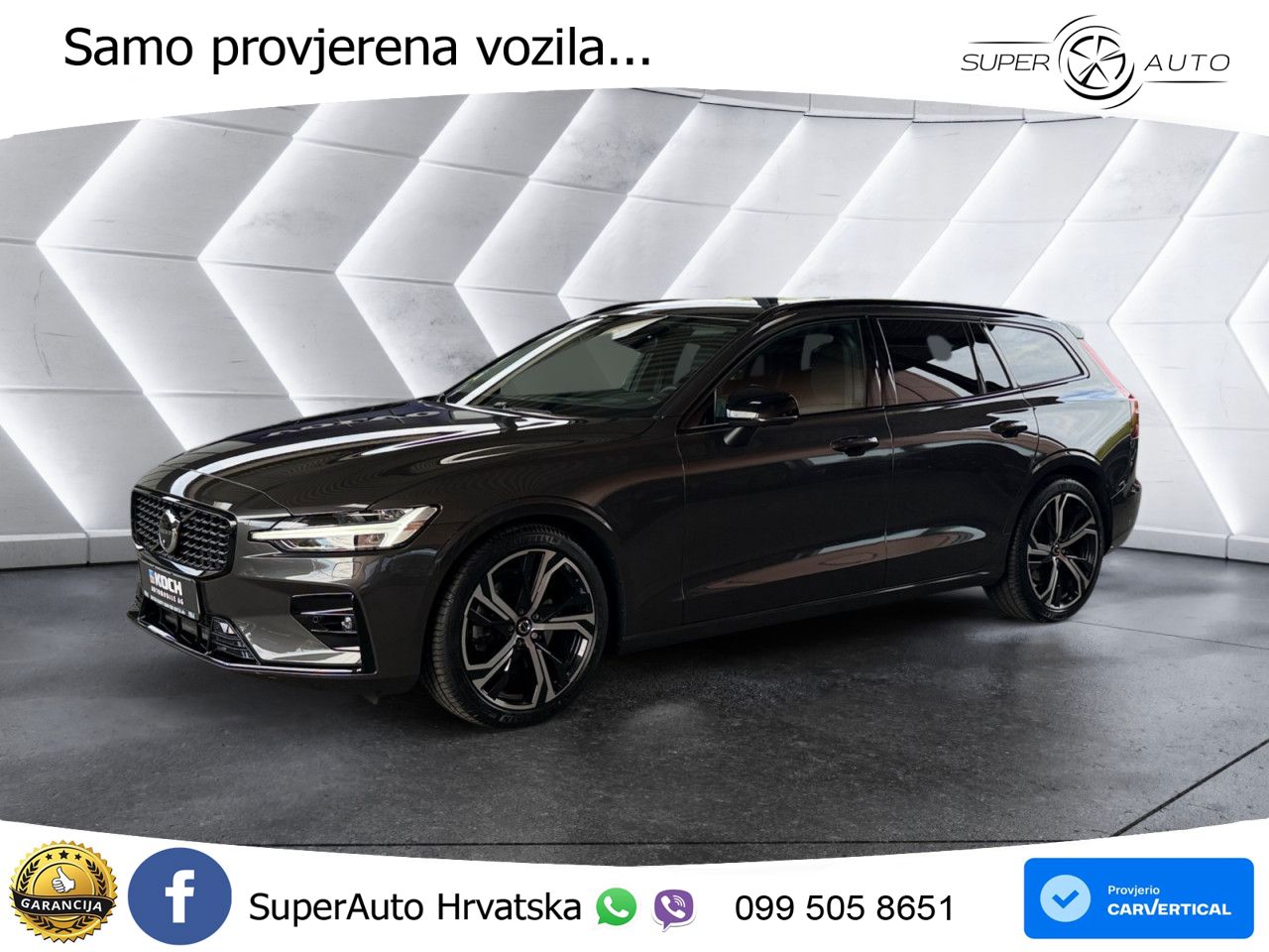 Volvo V60 2.0 B4 Benzin DCT ACC+GR SJED+360+PANO