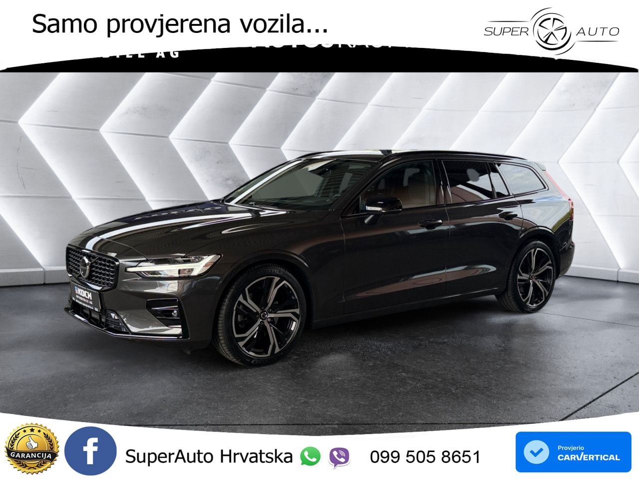 Volvo V60 2.0 B4 Benzin DCT ACC+GR SJED+360+PANO