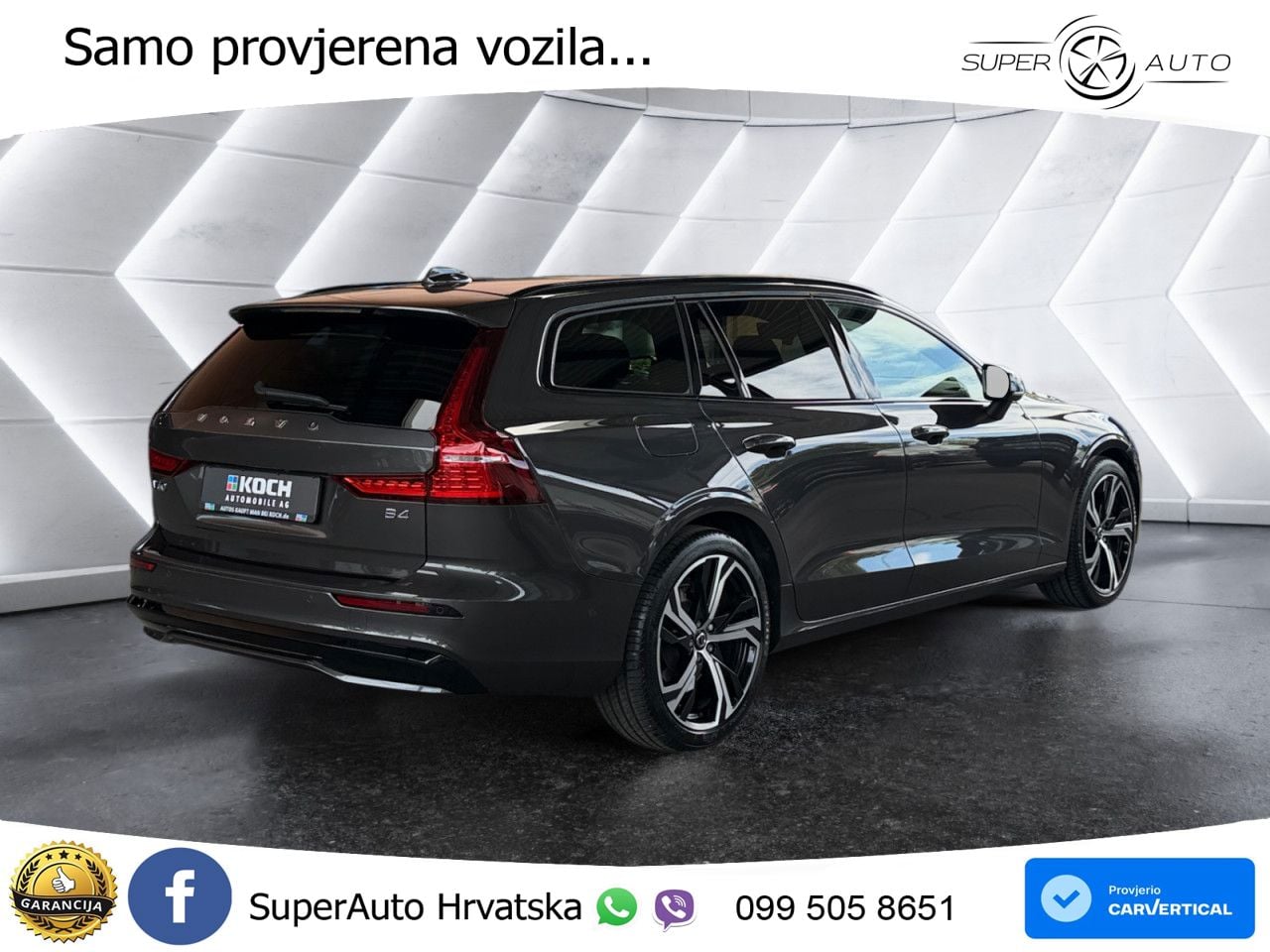 Volvo V60 2.0 B4 Benzin DCT ACC+GR SJED+360+PANO