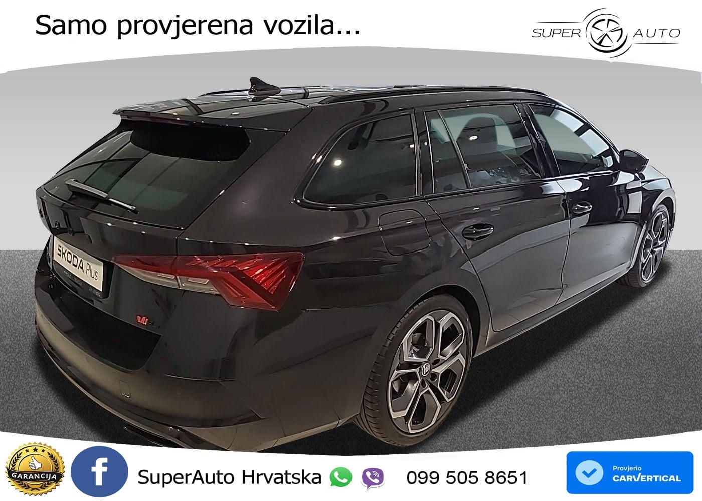 Škoda Octavia Combi RS 2.0 TDI (200 KS) 4x4 DSG LED+GR SJED+ACC