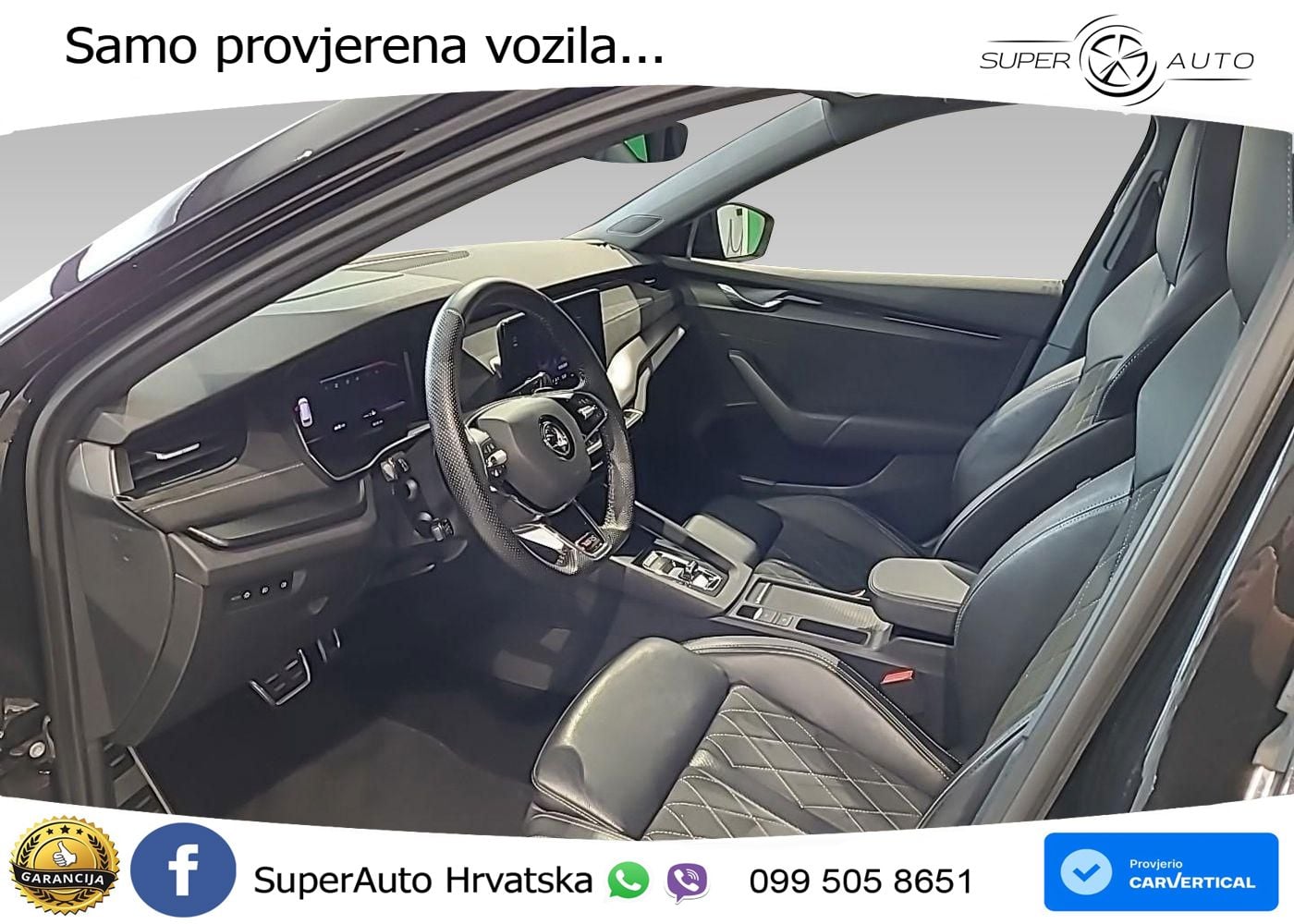 Škoda Octavia Combi RS 2.0 TDI (200 KS) 4x4 DSG LED+GR SJED+ACC