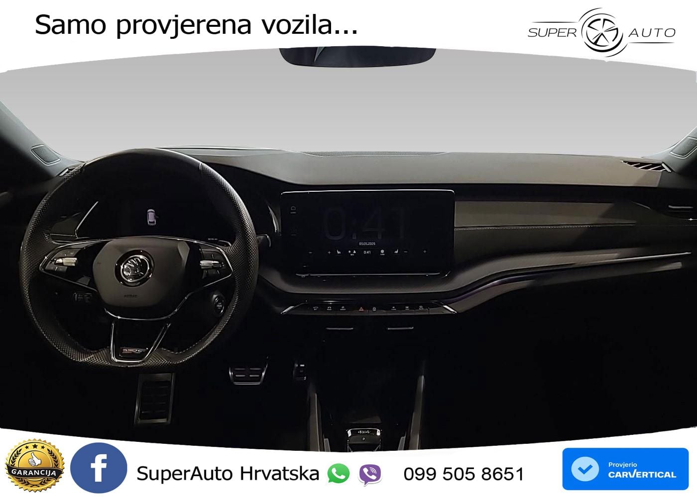 Škoda Octavia Combi RS 2.0 TDI (200 KS) 4x4 DSG LED+GR SJED+ACC