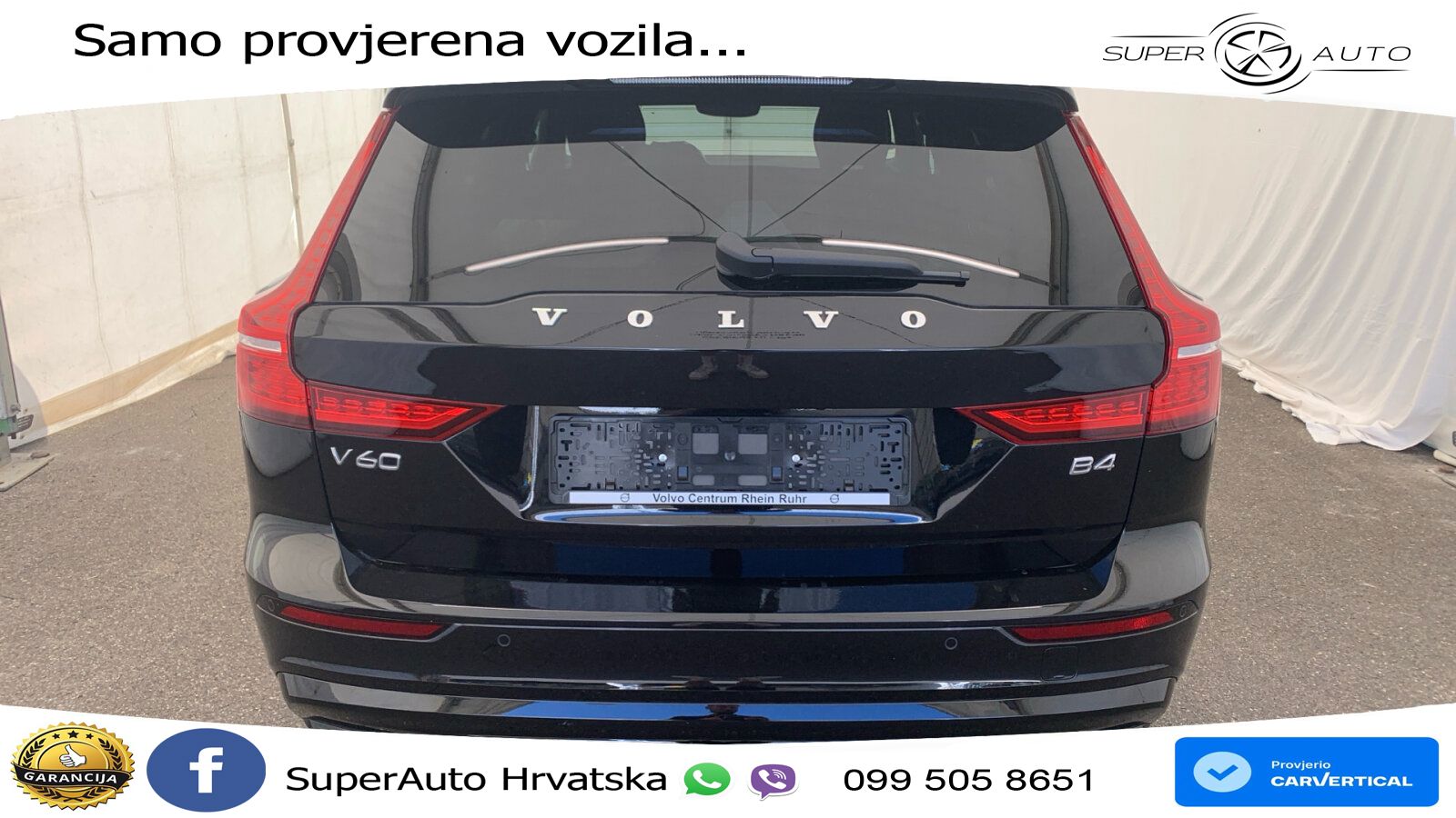 Volvo V60 2.0 B4 Benzin DCT LED+GR SJED+ACC