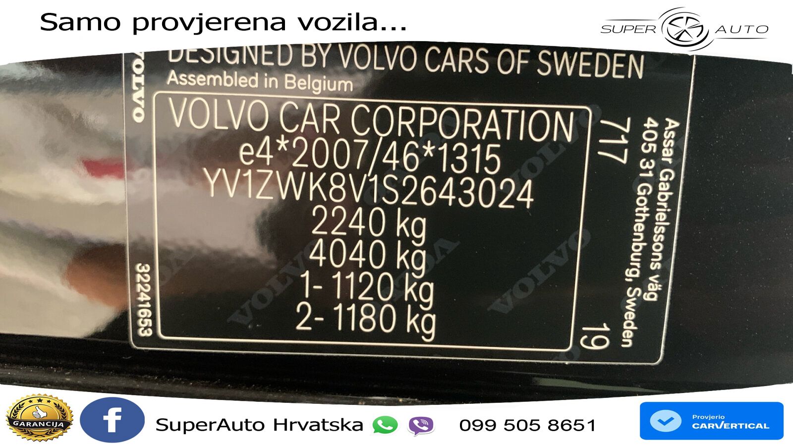 Volvo V60 2.0 B4 Benzin DCT LED+GR SJED+ACC