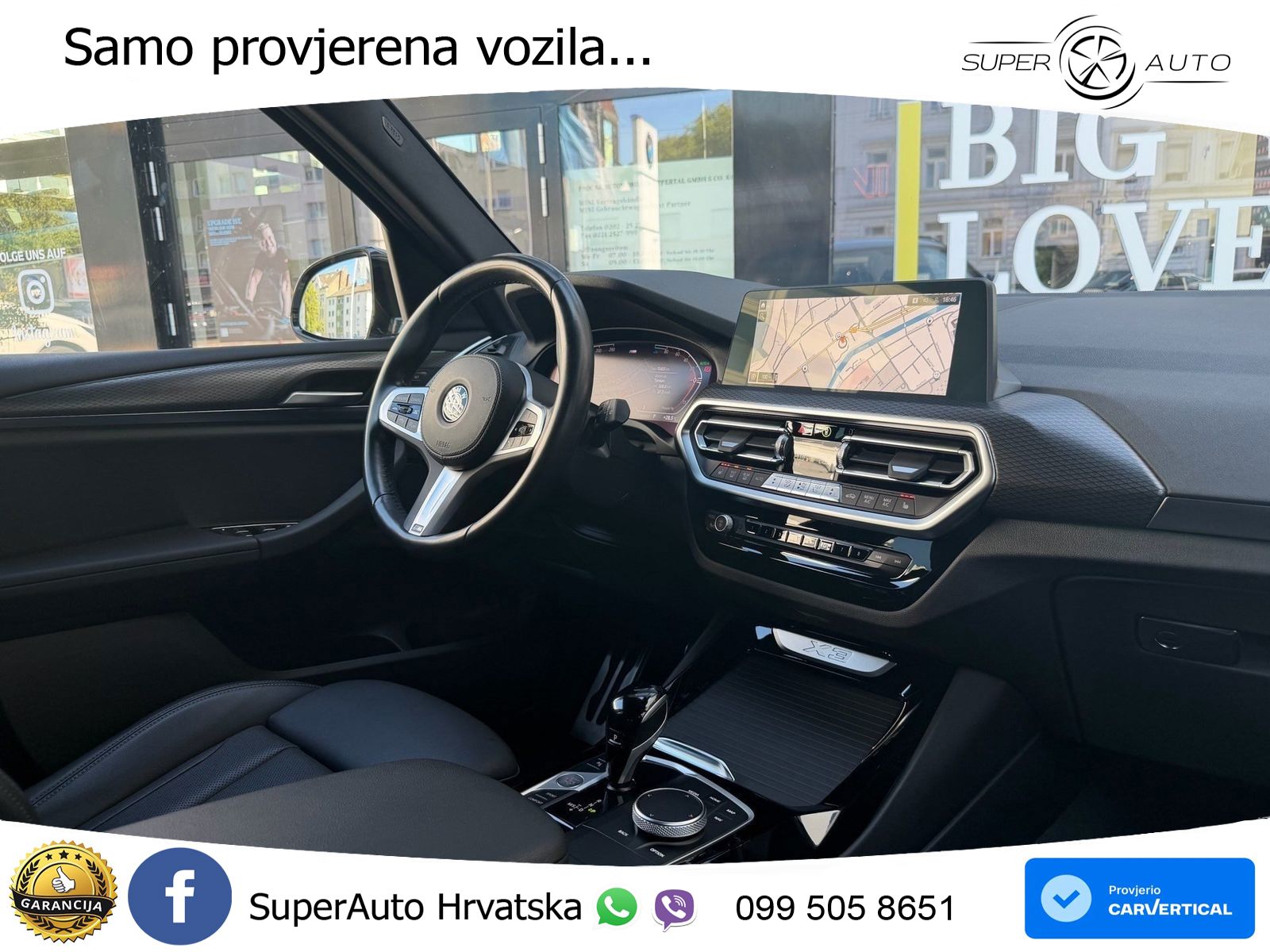 BMW X3 20d xDrive Steptronic M Sport LED+GR SJED+ACC