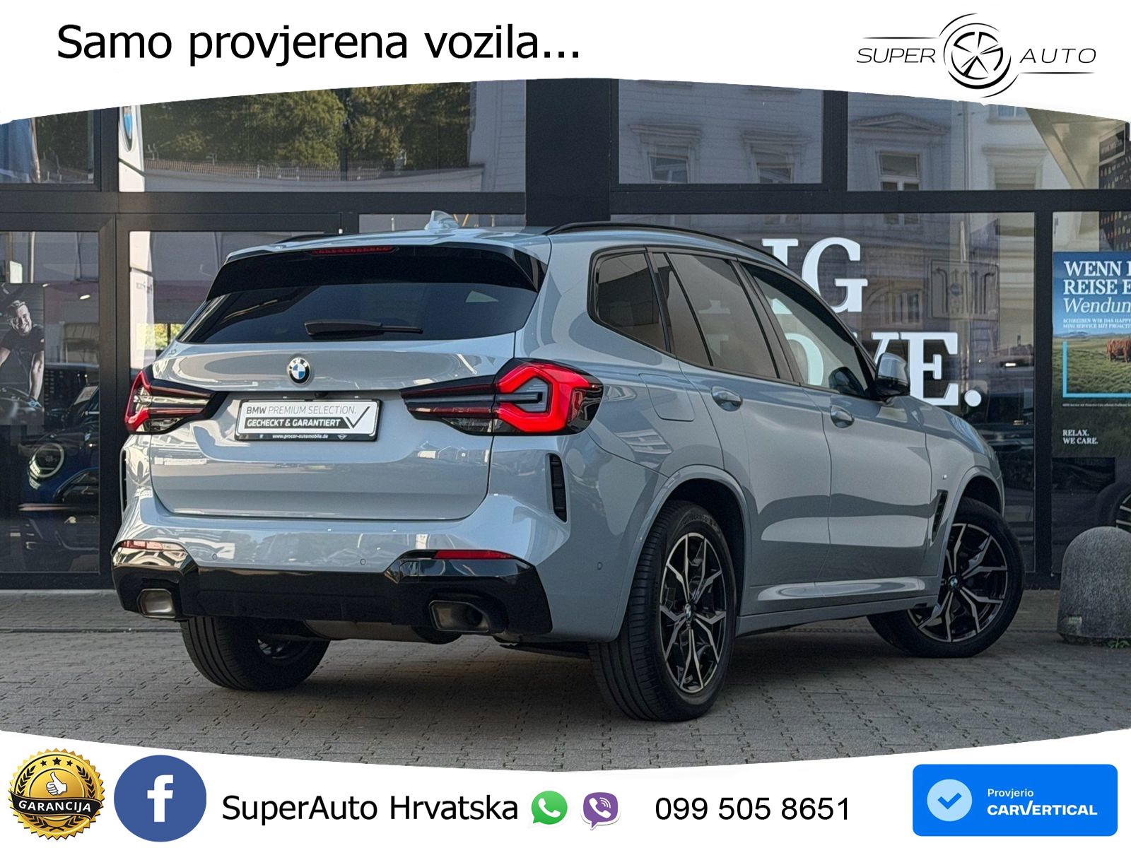 BMW X3 20d xDrive Steptronic M Sport LED+GR SJED+ACC