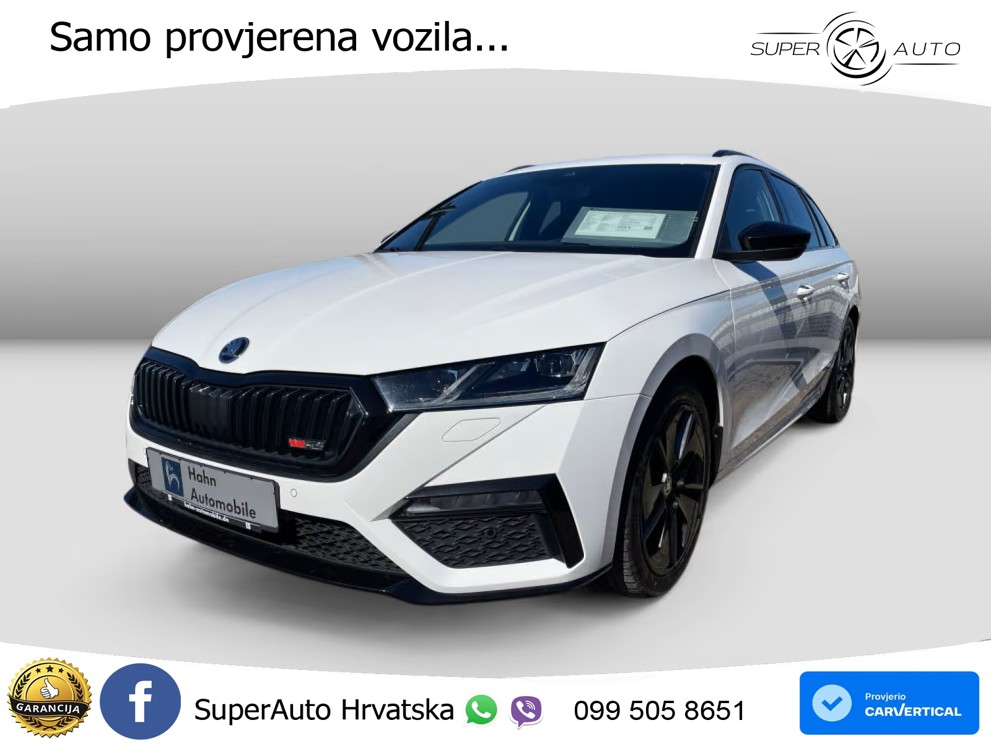 Škoda Octavia Combi RS 2.0 TSI (245 KS) DSG
