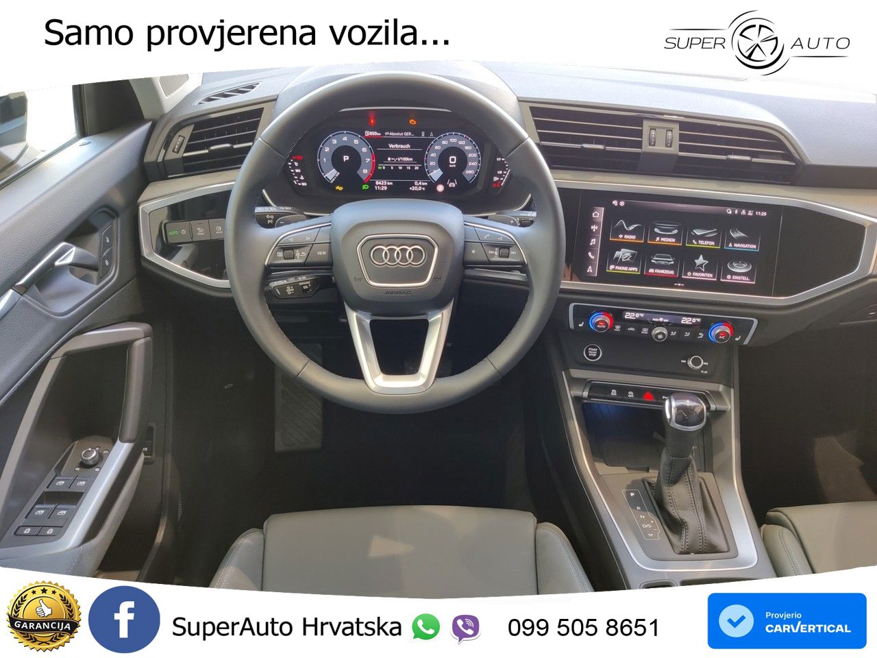 Audi Q3 35 TFSI (150 KS) S tronic advanced LED+GR SJED+ACC