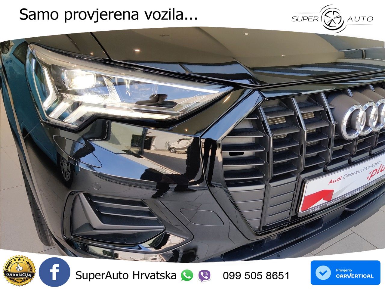 Audi Q3 35 TFSI (150 KS) S tronic advanced LED+GR SJED+ACC