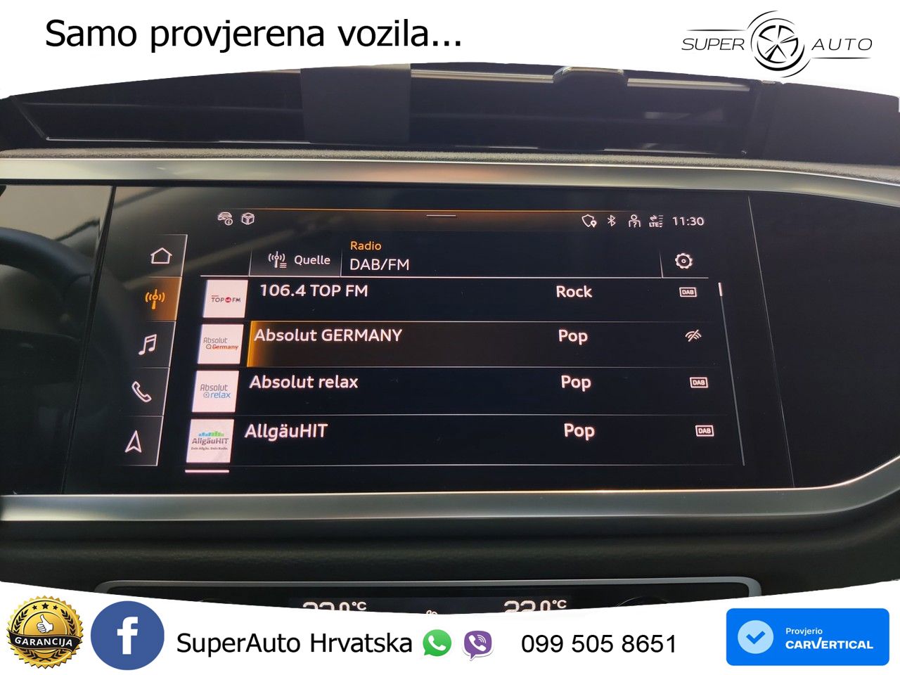 Audi Q3 35 TFSI (150 KS) S tronic advanced LED+GR SJED+ACC