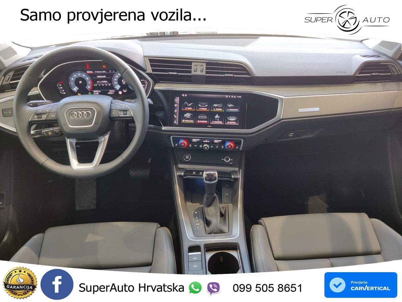 Audi Q3 35 TFSI (150 KS) S tronic advanced LED+GR SJED+ACC