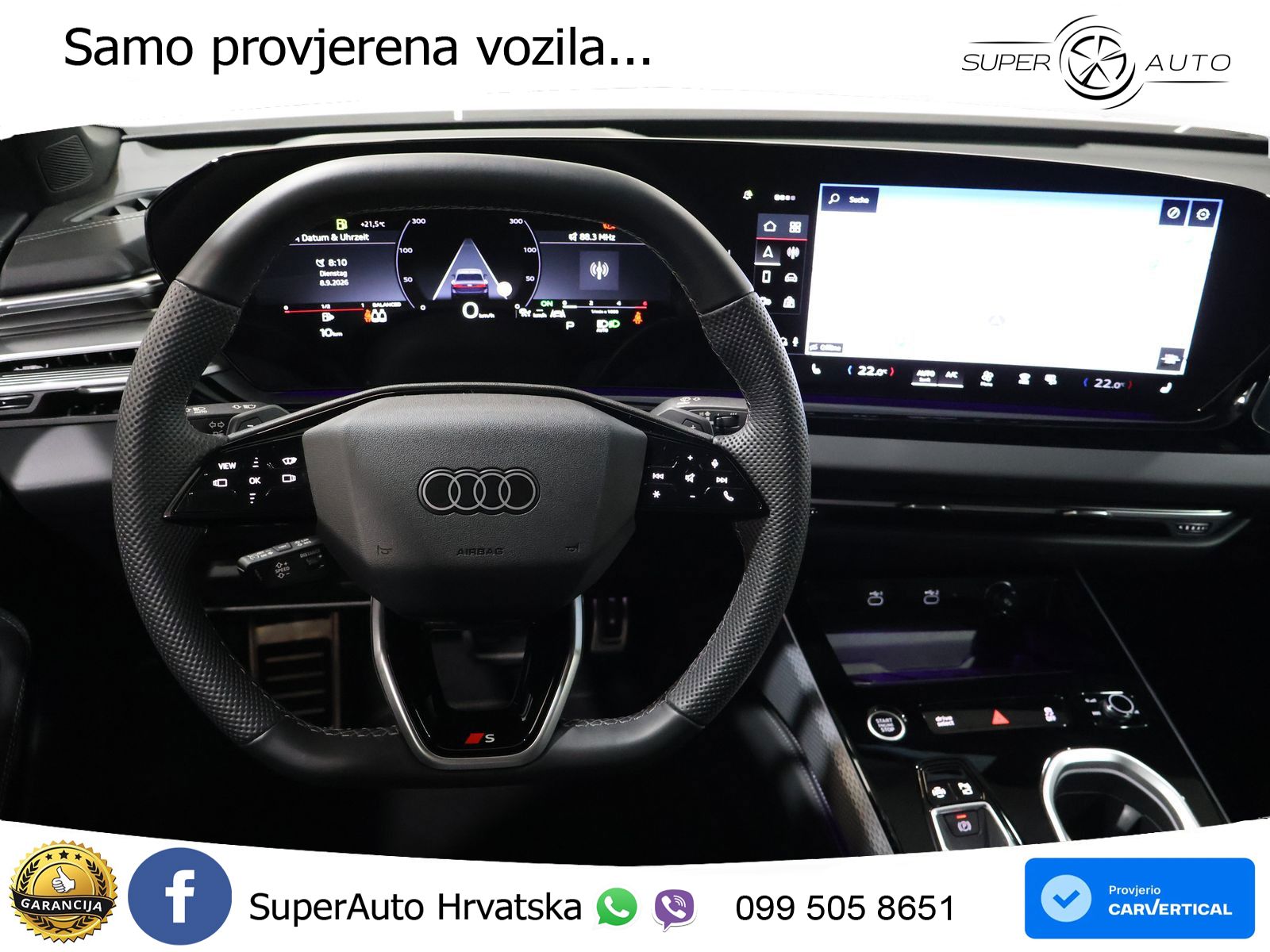 Audi A6 2.0 TDI (204 KS) quattro S tronic S line LED+GR SJED+ACC