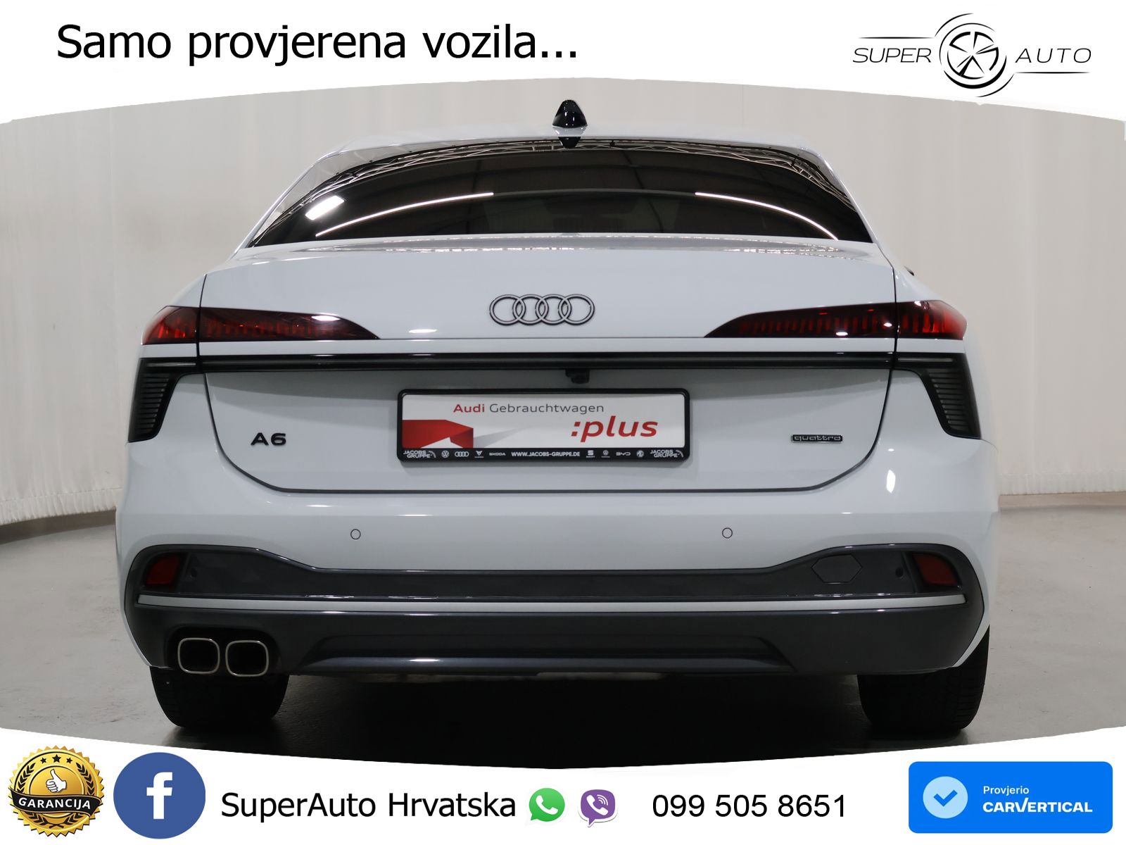 Audi A6 2.0 TDI (204 KS) quattro S tronic S line LED+GR SJED+ACC