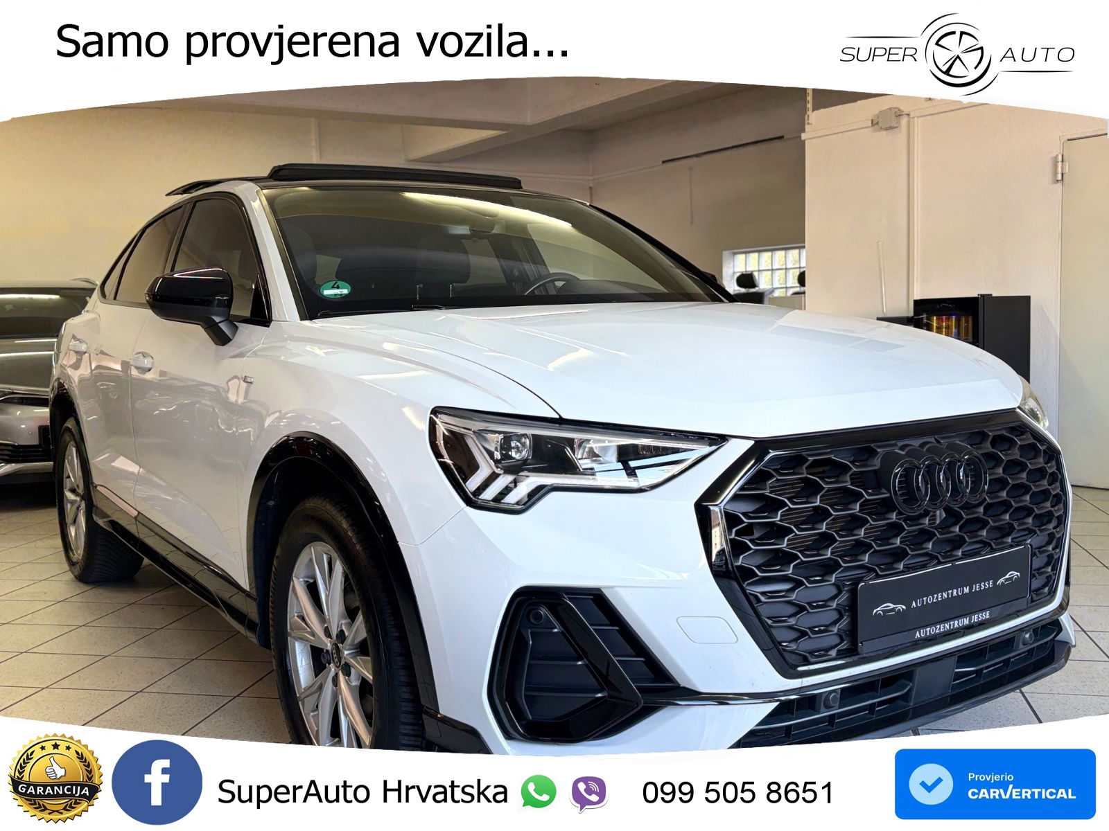 Audi Q3 II Sportback 35 TFSI (150 KS) S tronic S line LED+GR SJED+ACC