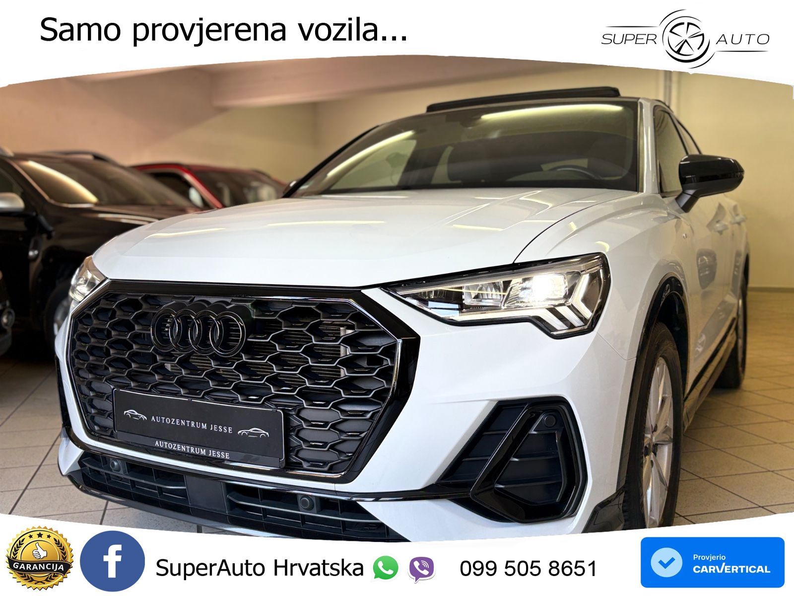 Audi Q3 II Sportback 35 TFSI (150 KS) S tronic S line LED+GR SJED+ACC