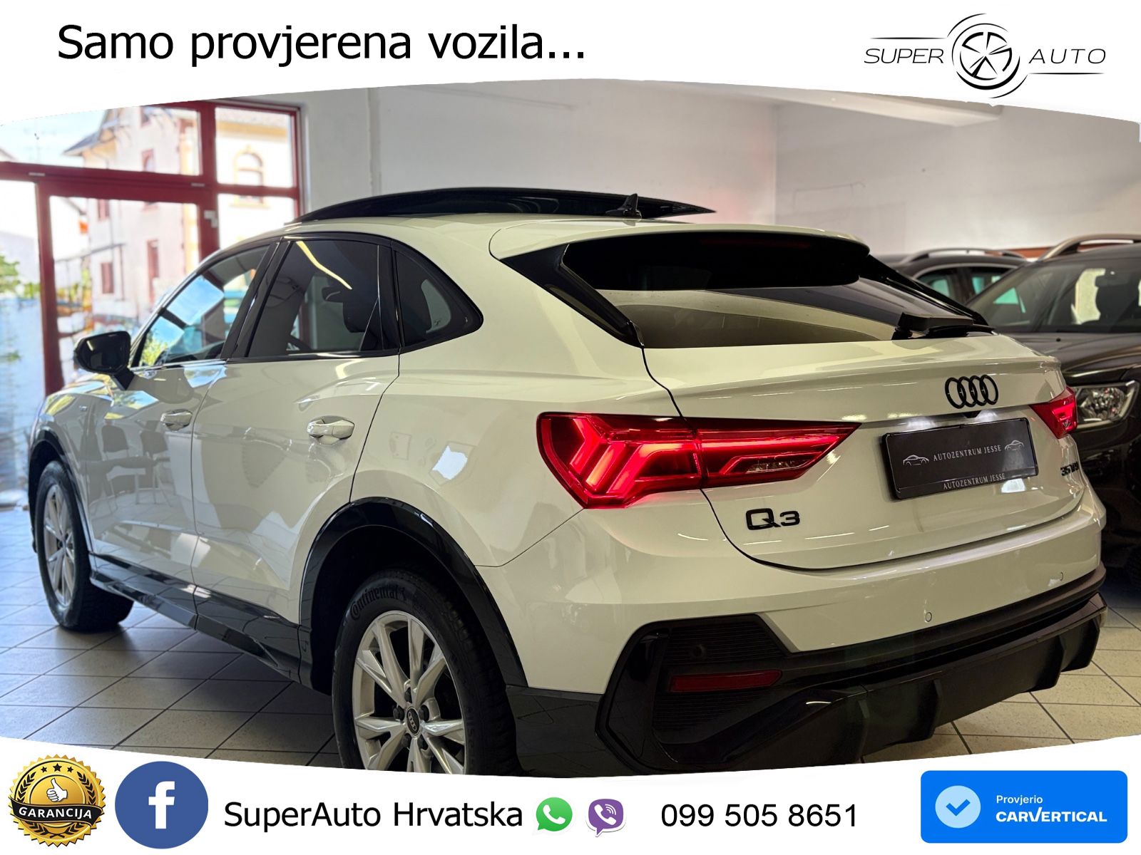 Audi Q3 II Sportback 35 TFSI (150 KS) S tronic S line LED+GR SJED+ACC
