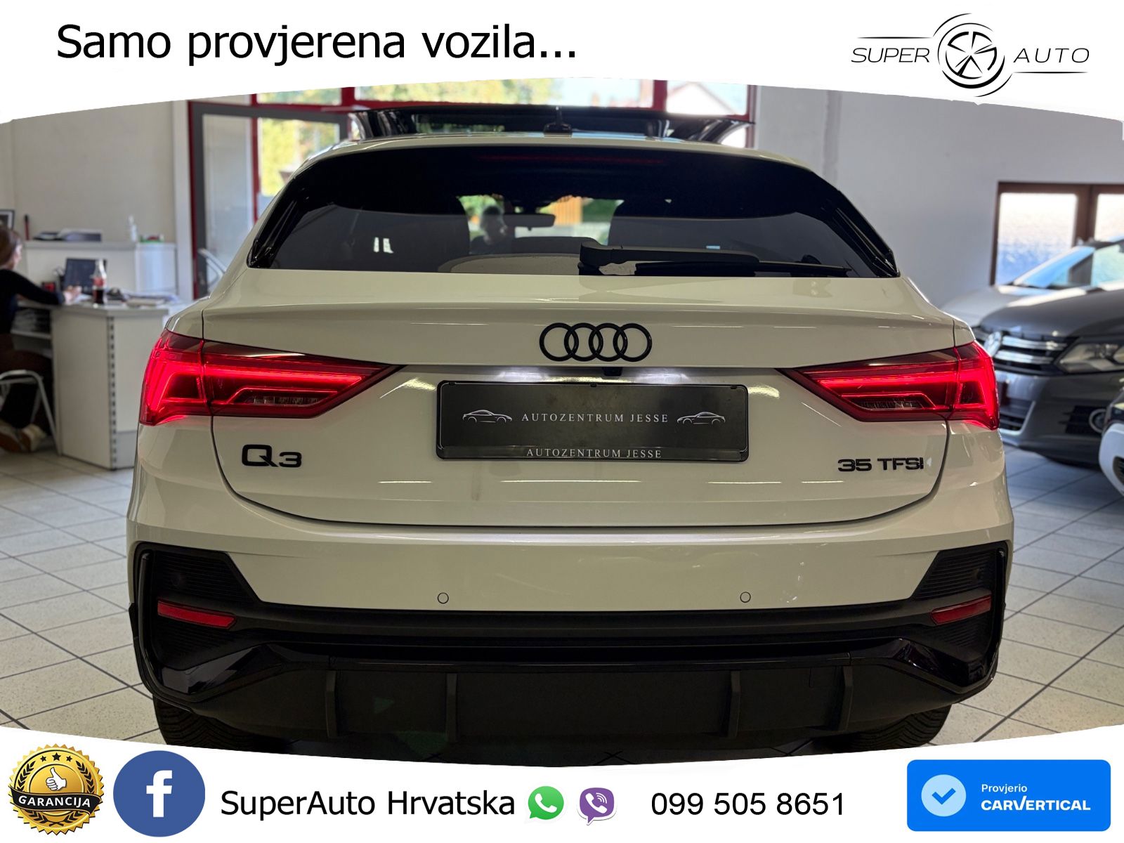 Audi Q3 II Sportback 35 TFSI (150 KS) S tronic S line LED+GR SJED+ACC
