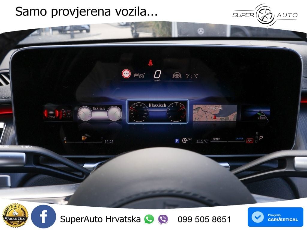 Mercedes S 450d (367 KS) EQ Boost 4MATIC 9G-TRONIC AMG ZRAČNI+ACC+GR SJED+KAM+PANO