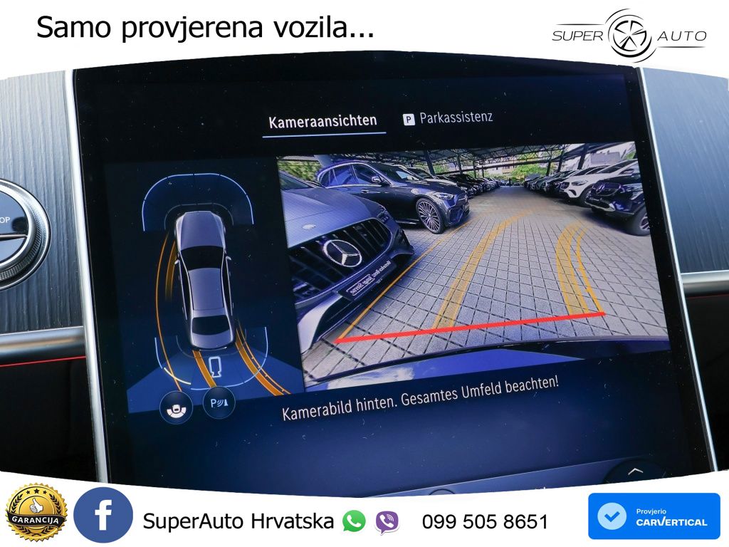 Mercedes S 450d (367 KS) EQ Boost 4MATIC 9G-TRONIC AMG ZRAČNI+ACC+GR SJED+KAM+PANO