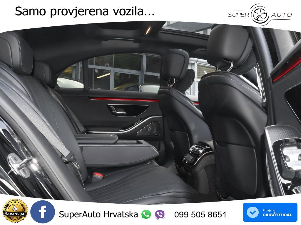 Mercedes S 450d (367 KS) EQ Boost 4MATIC 9G-TRONIC AMG ZRAČNI+ACC+GR SJED+KAM+PANO
