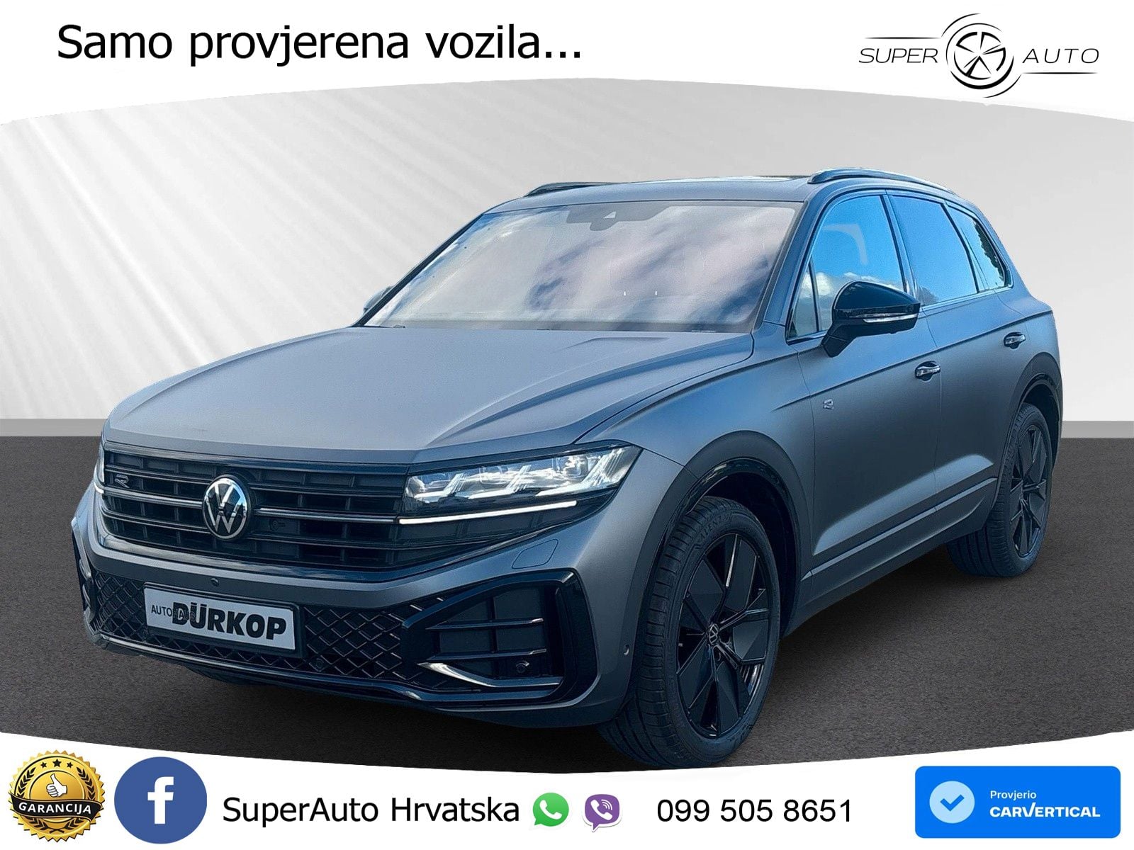 Volkswagen Touareg 3.0 V6 TDI (286 KS) 4MOTION Tiptronic R-Line ACC+HEAD+4xGR SJED+360+PANO
