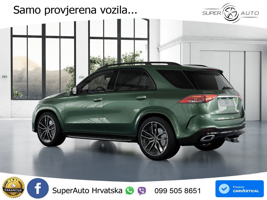 Mercedes GLE 450d (367 KS) EQ Boost 4MATIC 9G-TRONIC ZRAČNI+ACC+GR SJED+KAM+PANO