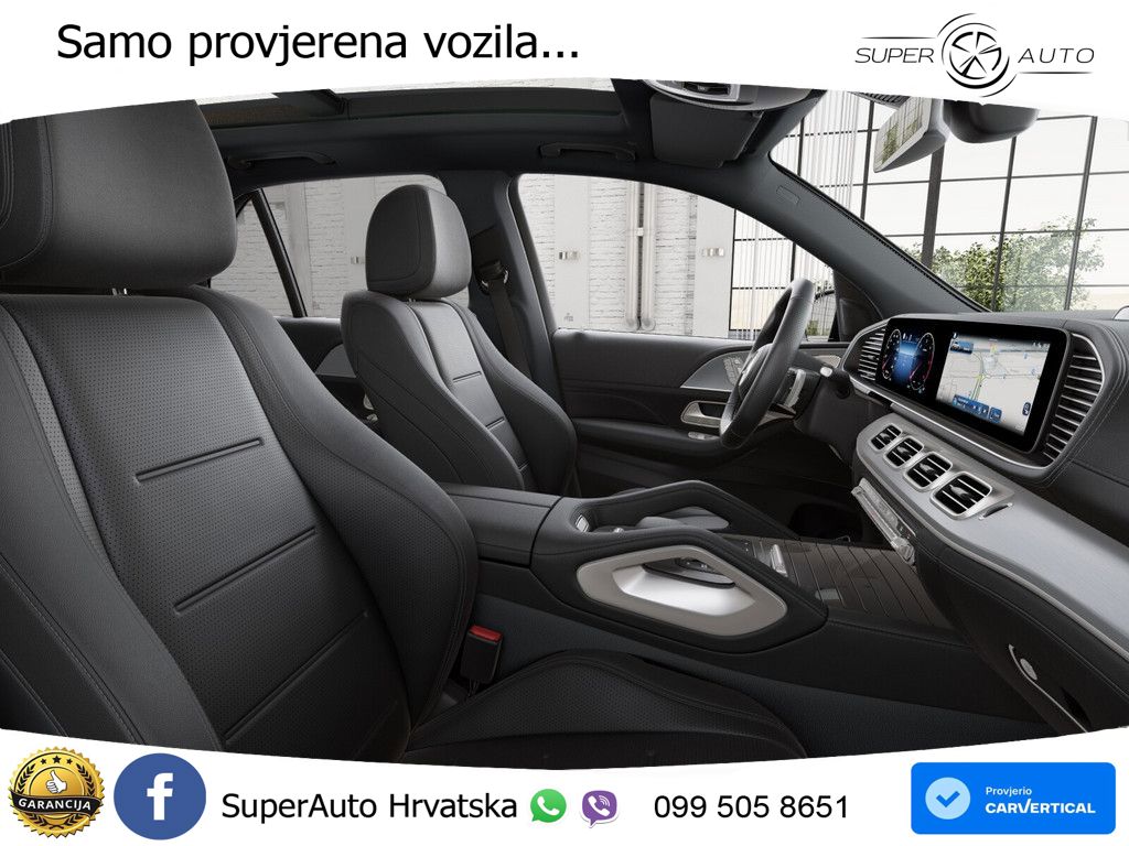 Mercedes GLE 450d (367 KS) EQ Boost 4MATIC 9G-TRONIC ZRAČNI+ACC+GR SJED+KAM+PANO