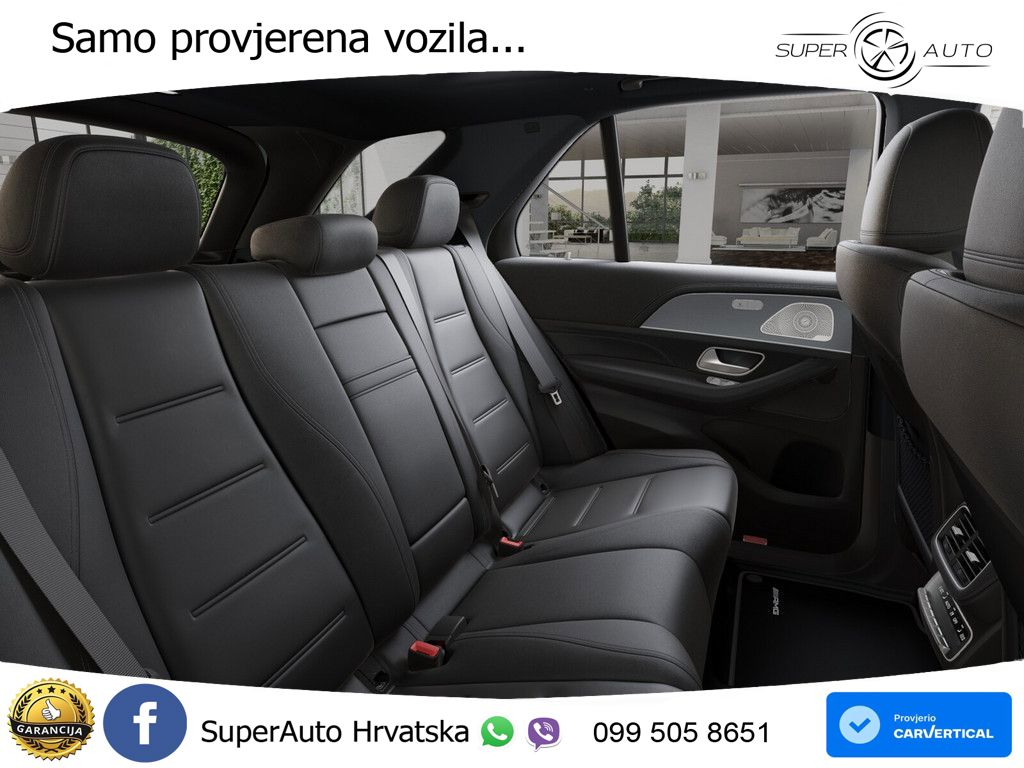 Mercedes GLE 450d (367 KS) EQ Boost 4MATIC 9G-TRONIC ZRAČNI+ACC+GR SJED+KAM+PANO