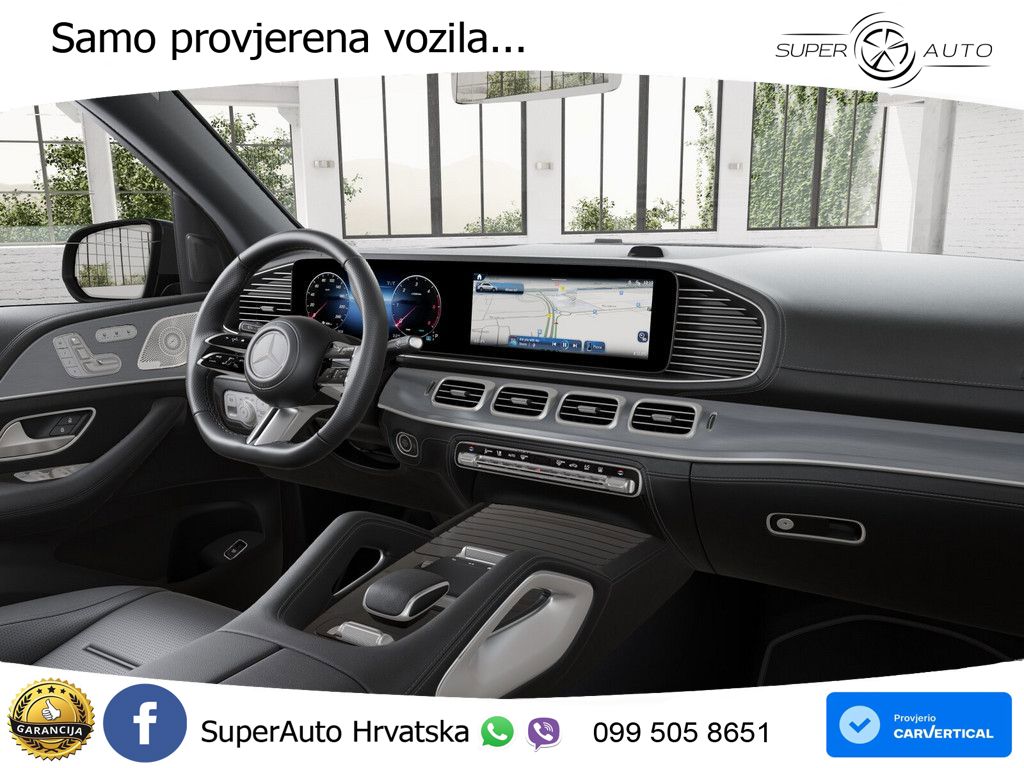Mercedes GLE 450d (367 KS) EQ Boost 4MATIC 9G-TRONIC ZRAČNI+ACC+GR SJED+KAM+PANO
