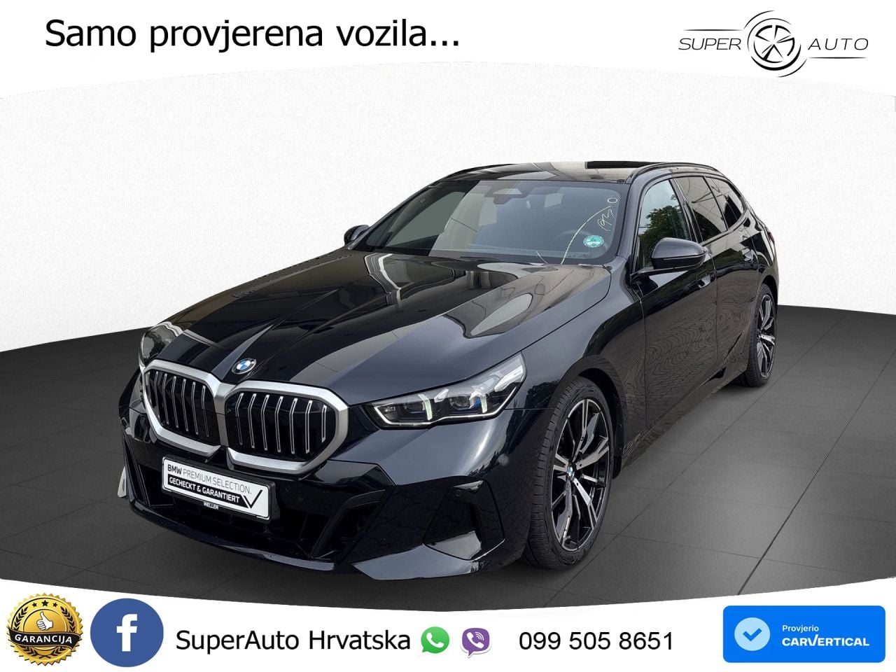 BMW 520d Touring (197 KS) Steptronic M Sport LED+GR SJED+ACC