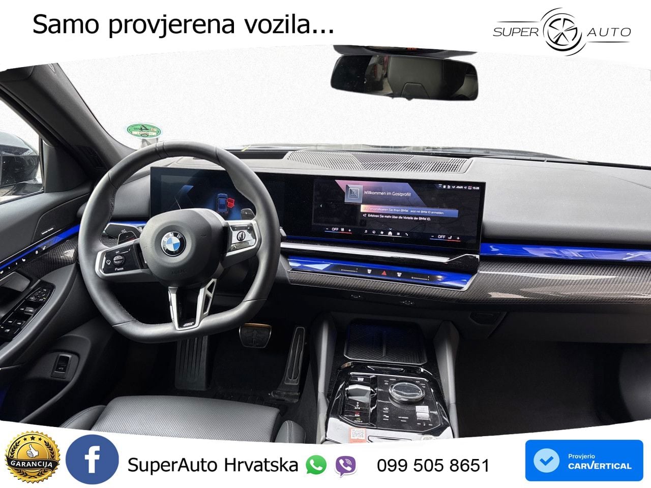 BMW 520d Touring (197 KS) Steptronic M Sport LED+GR SJED+ACC