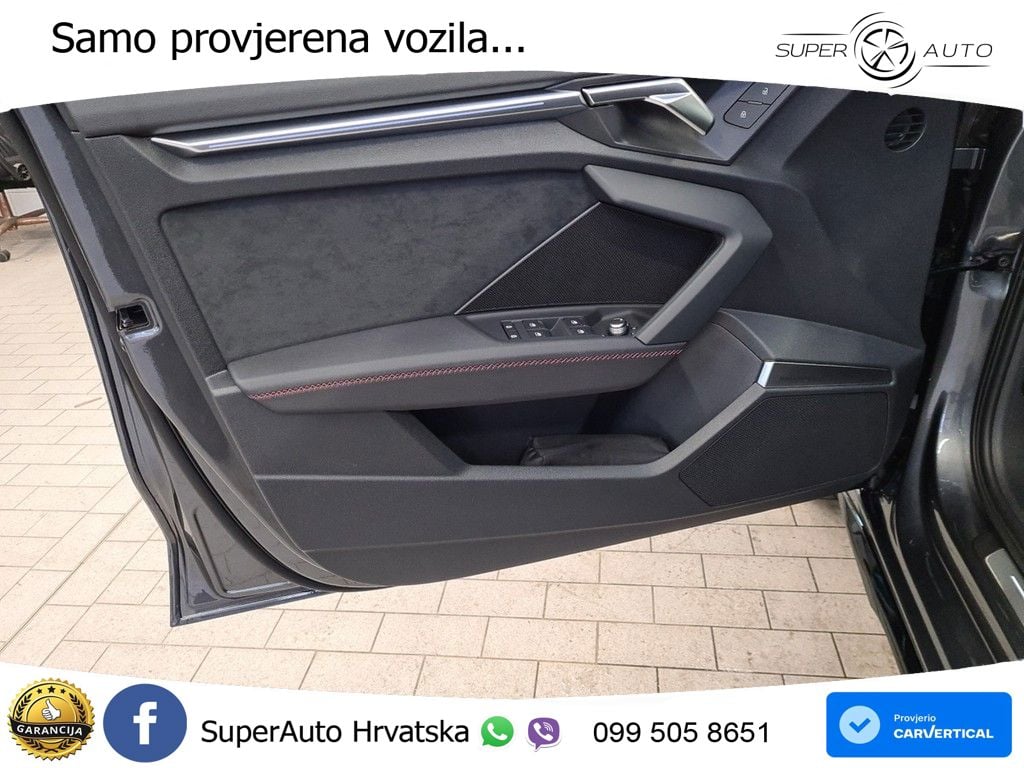 Audi A3 Limuzina 35 TFSI (150 KS) S tronic S line MATRIX+GR SJED+KAM