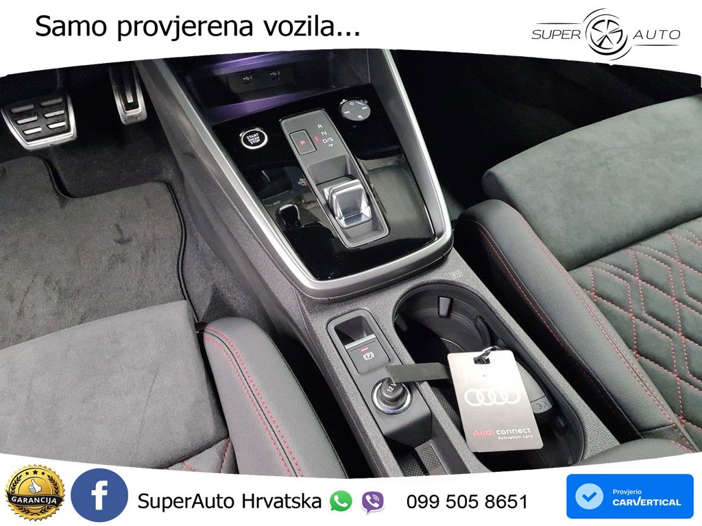 Audi A3 Limuzina 35 TFSI (150 KS) S tronic S line MATRIX+GR SJED+KAM