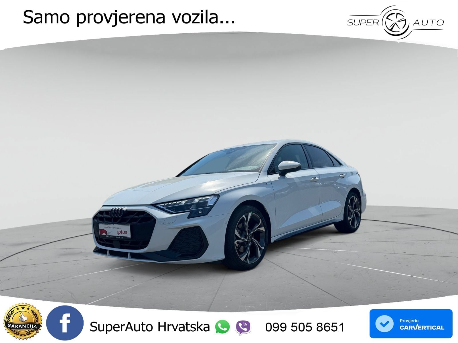 Audi A3 Limuzina 30 TDI (116 KS) S line LED+GR SJED+ACC
