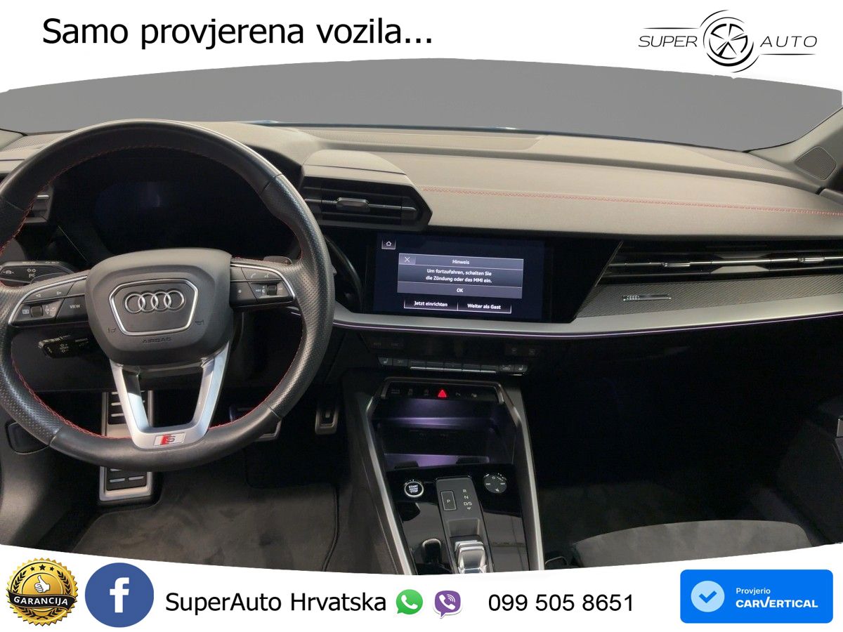 Audi A3 Limuzina 35 TFSI (150 KS) S tronic S line MATRIX+GR SJED+KAM