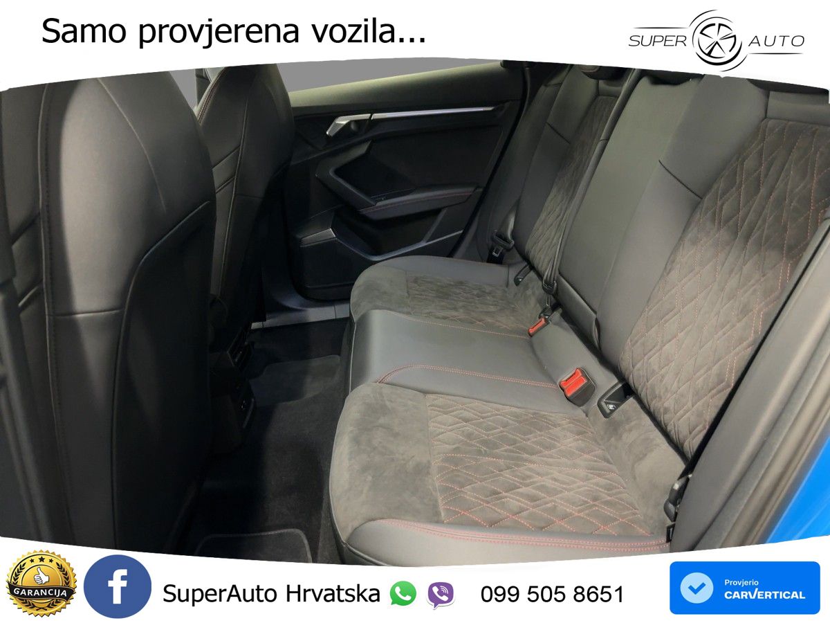 Audi A3 Limuzina 35 TFSI (150 KS) S tronic S line MATRIX+GR SJED+KAM