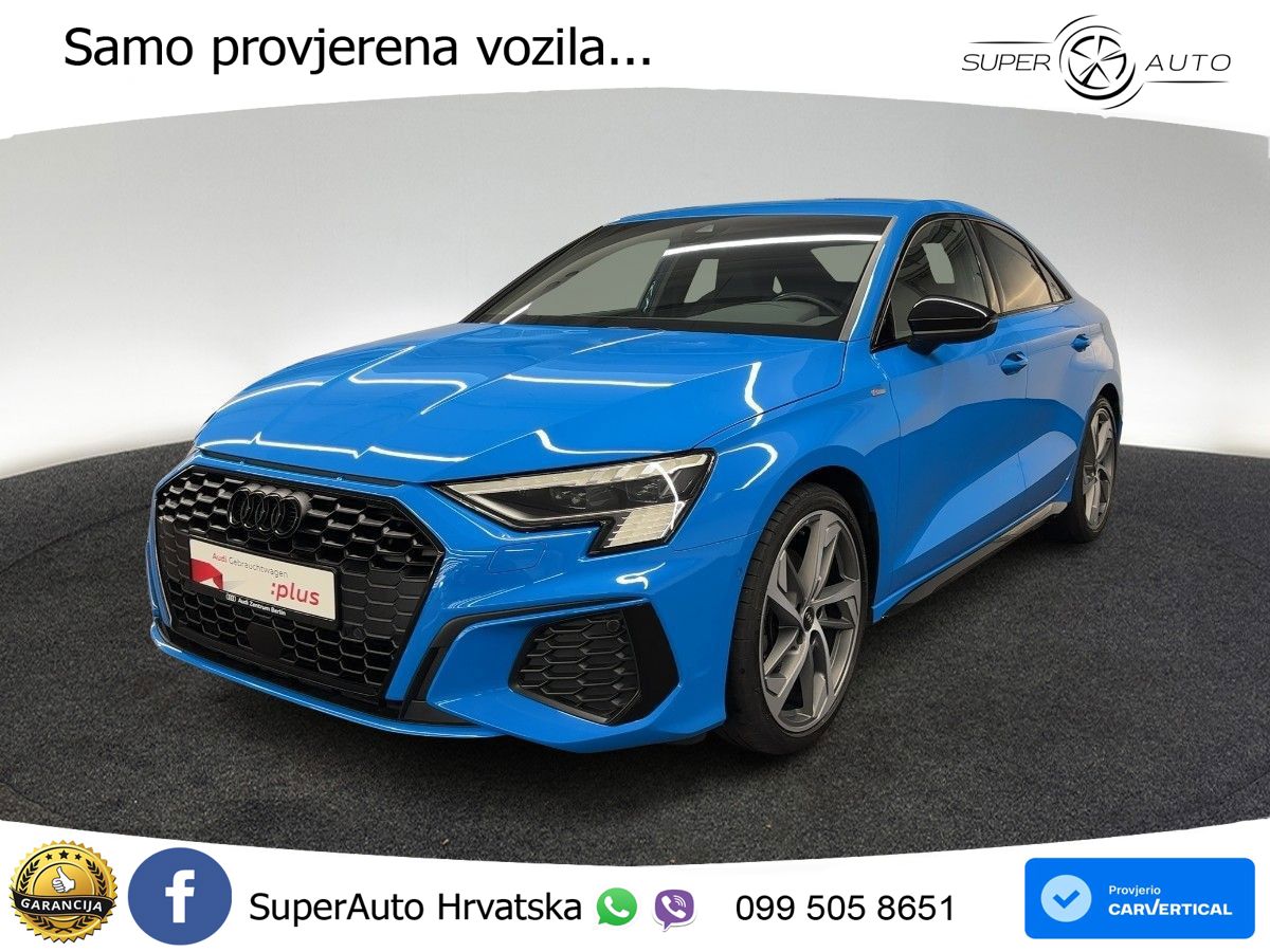 Audi A3 Limuzina 35 TFSI (150 KS) S tronic S line MATRIX+GR SJED+KAM