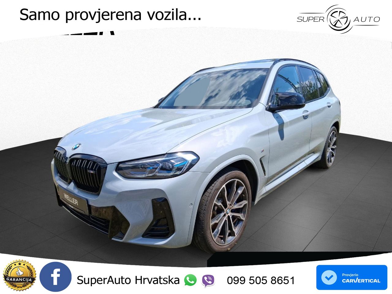 BMW X3 M40d xDrive Steptronic LED+GR SJED+ACC