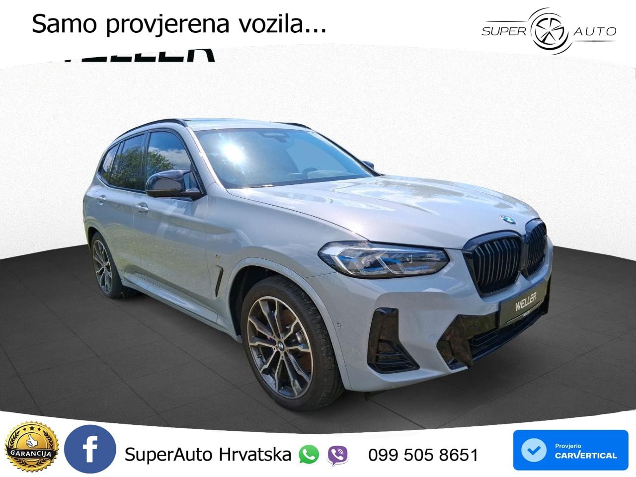 BMW X3 M40d xDrive Steptronic LED+GR SJED+ACC