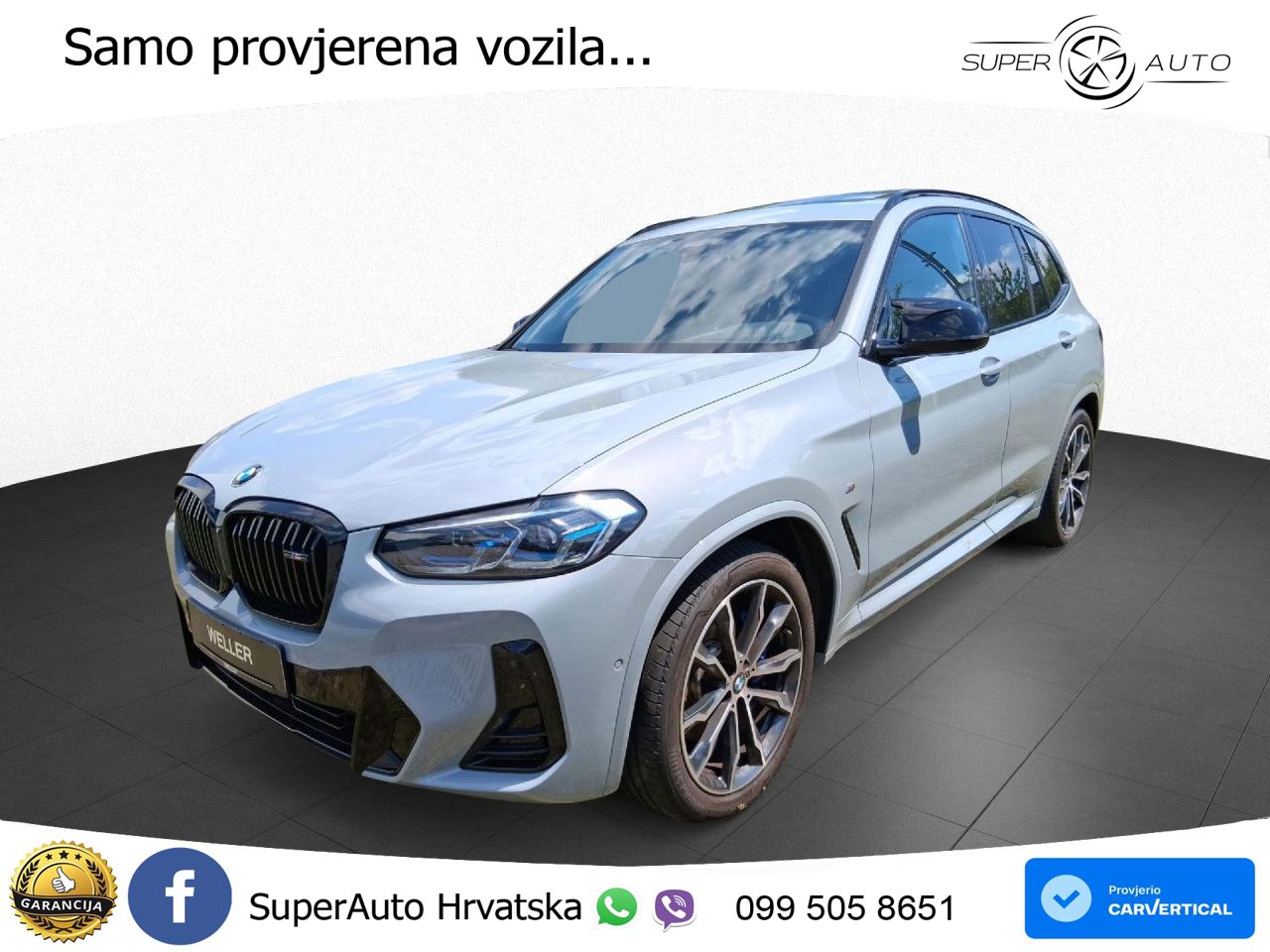 BMW X3 M40d xDrive Steptronic LED+GR SJED+ACC
