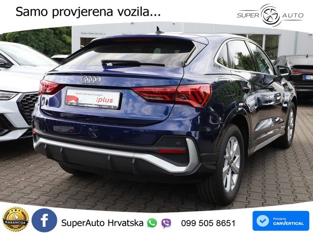 Audi Q3 II Sportback 35 TFSI (150 KS) S tronic S line LED+GR SJED+ACC