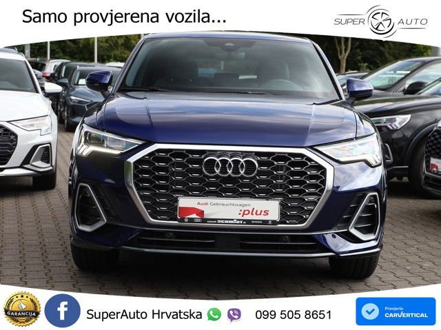 Audi Q3 II Sportback 35 TFSI (150 KS) S tronic S line LED+GR SJED+ACC