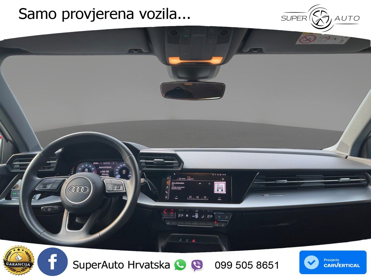 Audi A3 Limuzina 35 TFSI (150 KS) S tronic LED+GR SJED+ACC
