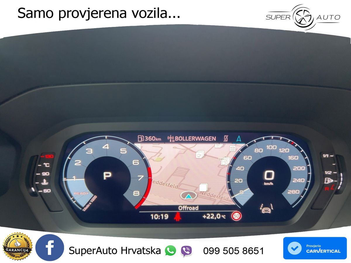 Audi A3 Limuzina 35 TFSI (150 KS) S tronic LED+GR SJED+ACC