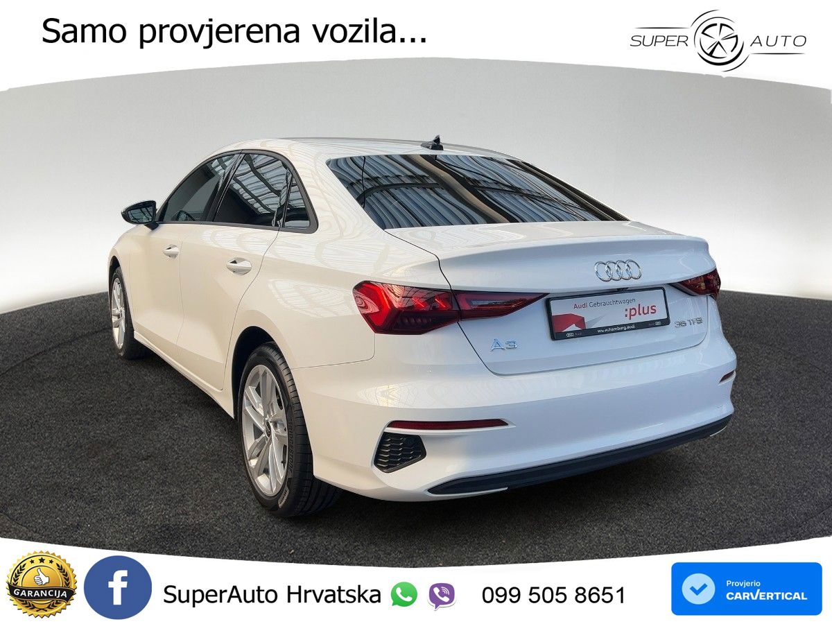 Audi A3 Limuzina 35 TFSI (150 KS) S tronic LED+GR SJED+ACC