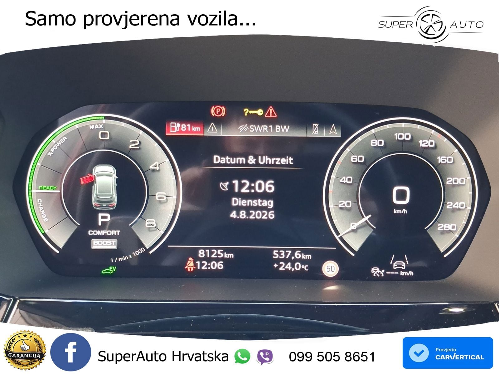 Audi A3 40 TFSIe (204 KS) S tronic S line LED+GR SJED+ACC