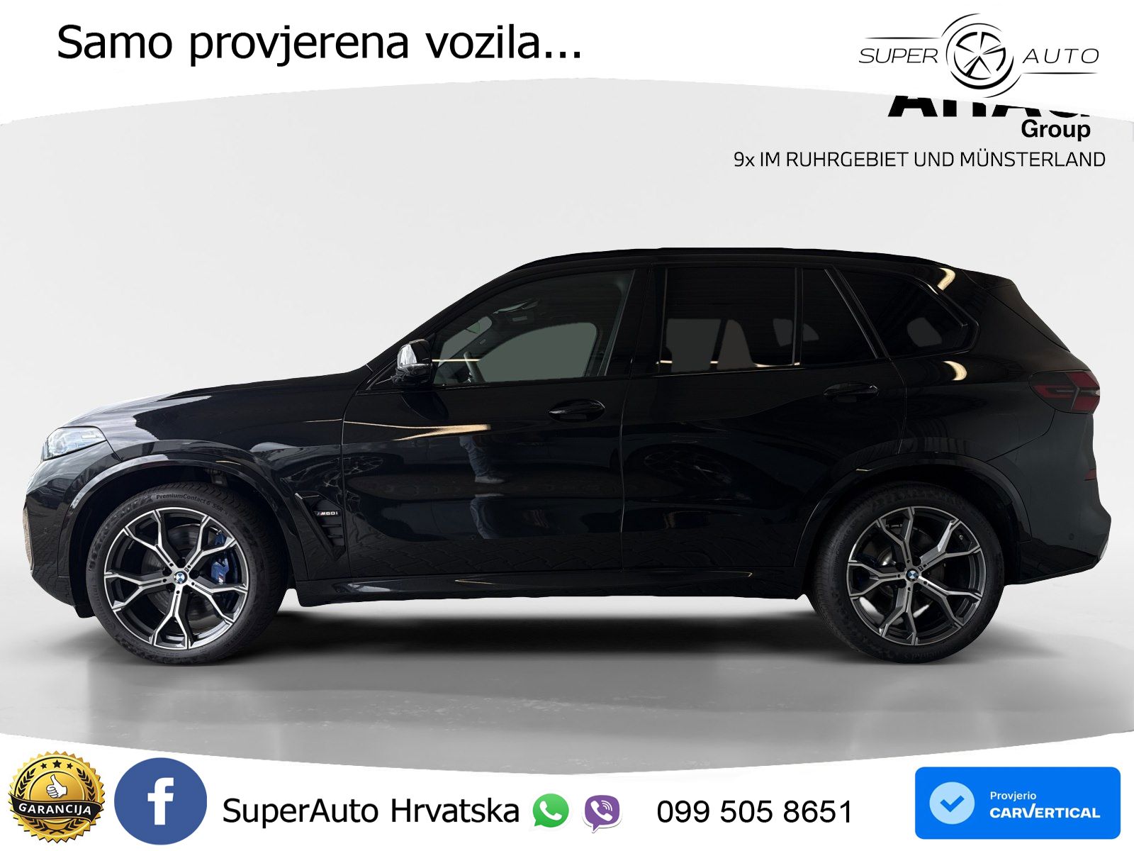 BMW X5 M60i V8 (530 KS) xDrive Steptronic ZRAČNI+ACC+GR SJED+KAM+PANO