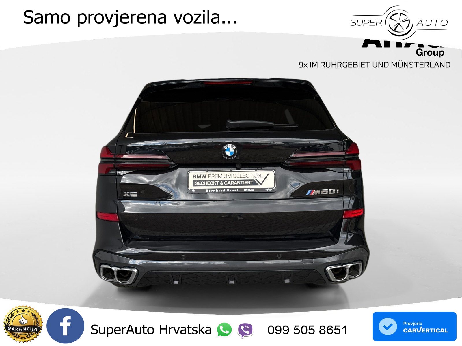 BMW X5 M60i V8 (530 KS) xDrive Steptronic ZRAČNI+ACC+GR SJED+KAM+PANO