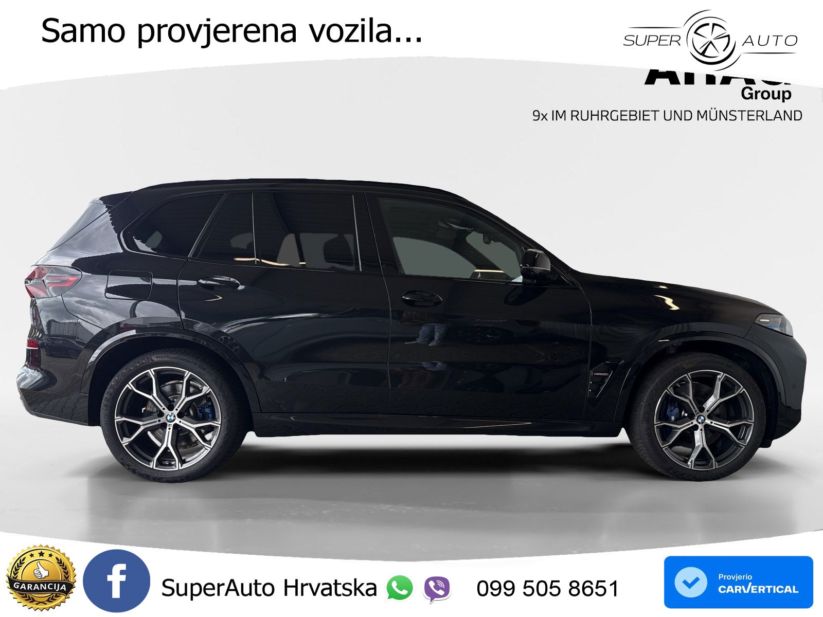 BMW X5 M60i V8 (530 KS) xDrive Steptronic ZRAČNI+ACC+GR SJED+KAM+PANO